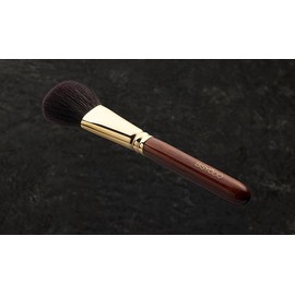 BISYODO Long Series Cheek Brush - Round Flat Type, Brown