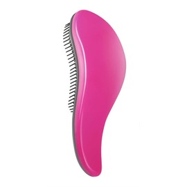 TAVVKE Professional Detangling Brush - For Wet Fine Curly Thick Afro Hair Types - Tangle-Free Hairbrush for Women, Girls, Men, and Boys (Pink)