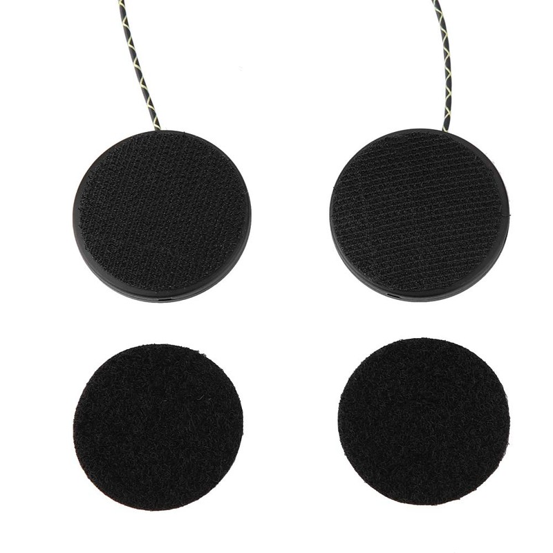 Generici Helmet Headphones, Motorcycle Helmet Headset Black HiFi Durable