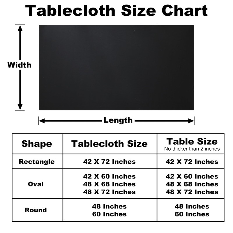 Limalred Fitted Spandex Rectangle Tablecloth, Soft Skin Friendly Non Pilling
