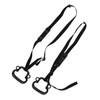2Pcs Kids Gymnastic Rings Monkey Shape Load Bearing 150KG Ergonomic