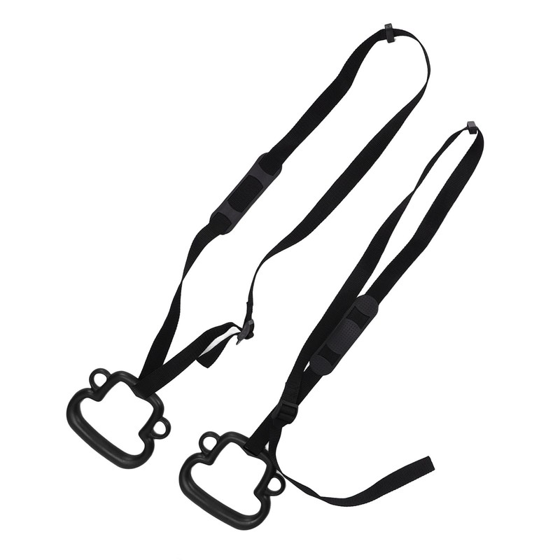2Pcs Kids Gymnastic Rings Monkey Shape Load Bearing 150KG Ergonomic