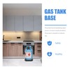 DOITOOL Gas Tank Tray Movable Propane Cylinder Base Propane Tank