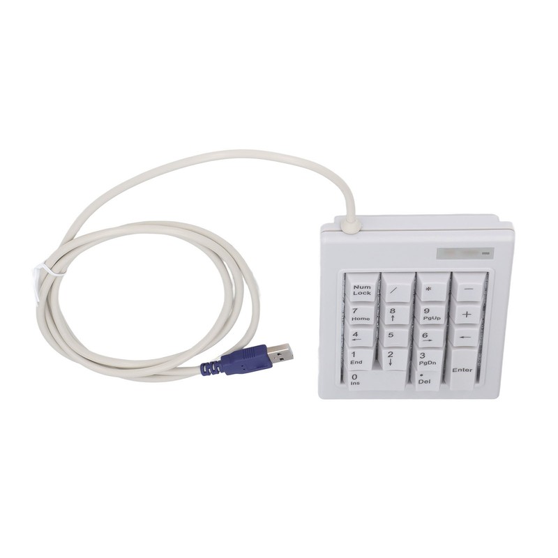 Mechanical Numpad 18 Keys Linear Action Switch USB Port Splashproof