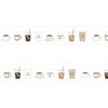 Papiaplatz Masking Tape Okawarimasute Kumasan Coffee 72-004