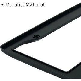 Custom License Plate Frame for Cars (Pack of 2)