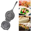 Wakects Tortilla Maker, Aluminium Alloy Tortilla Press 6.5in Pressing Tool