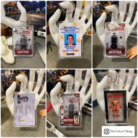 Unbranded Dexter Morgan & Jim Lindsay keychains - CHOOSE 1 or more - Perfect GIFT for fans - ALL 6 Keychains - Dexter, Moser, and Jim Lindsay!