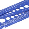 Nut Bolt and Thread Tester, Gauge for Inch and Metric