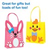 Baker Ross Easter Gift Bags, Pack of 4, Easter Crafts