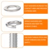HAISHANG Pack of 10 M5 x 20 Screws, Rounded Head
