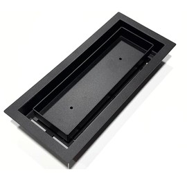 4x10-Breeze-All Metal-Air Vent-Drop in Vent-Textured Black-Elegant Design.