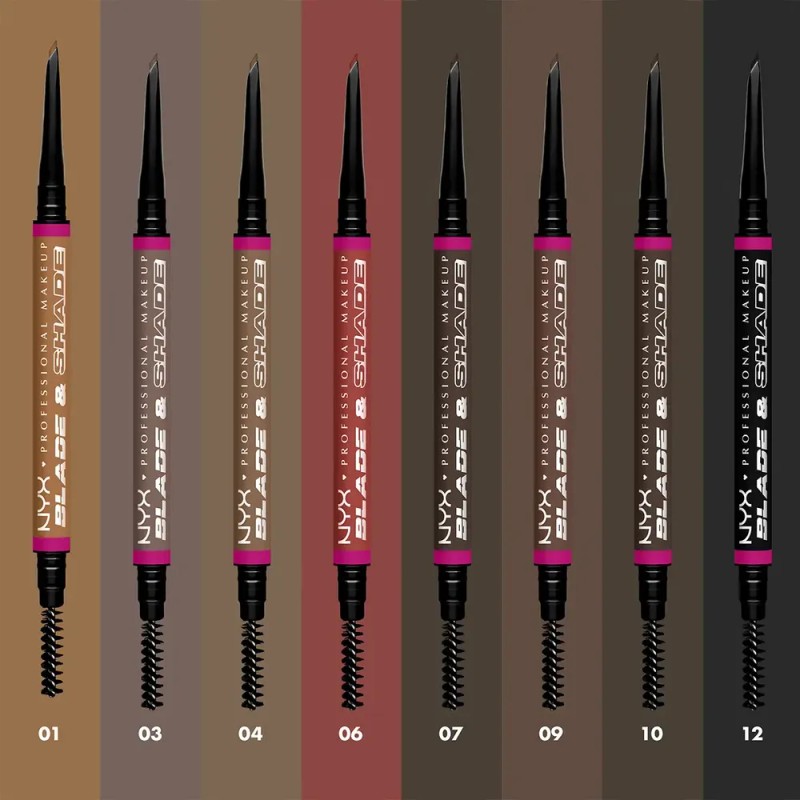 Lápiz De Cejas Blade Shade De Nyx Professional Makeup Rich