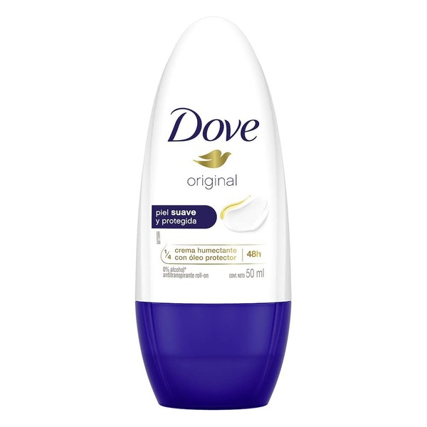 Dove Desodorante Antitranspirante para Mujer Original en Roll on 50 ml
