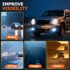 LED With DRL Driving Fog Lights for 2007-2013 Avalanche/ 2007-2014