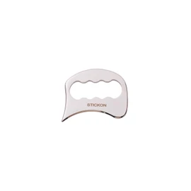 STICKON Medical Grade Stainless Steel Gua Sha Set 2pcs Scraping Massage Tool IASTM tools for Soft Tissue Therapy and Reduce Legs, Back, Arms,Neck,Shoulder Muscle Pain pitao12