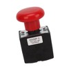 Emergency Stop Switch Metal Alloy Stop Button Replacement for Most