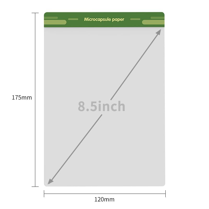 Magnetic Whiteboard 8.5 Inches, Dry Erase Board, Small White Board,