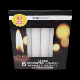 Luminessence Lot of 2  Luminessence  4.5 Hour 6 pack  Emergency Candles  NEW