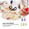 Operitacx Tape Maker Set 5 Sizes Easy to Use Sewing