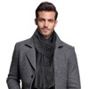 DAMILY Men's Scarf, Large, Autumn/Winter, Men's Scarf, Cotton, Shawl, Medium