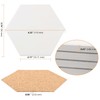 SEUNMUK 32 Pack 4.3 Inch White Ceramic Tiles for Crafts