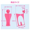 Gaona GA-PF027 Pink Paper Towel Holder for Kitchen Paper Suction
