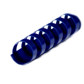 R & B BRP120 Dark Blue Plastic Binding Combs 21 Rings 12 mm Pack of 100