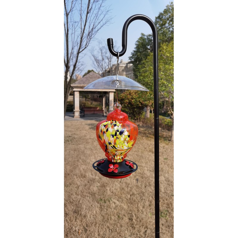 8" Mini Rain Cover for Bird Feeder/House - Clear Small