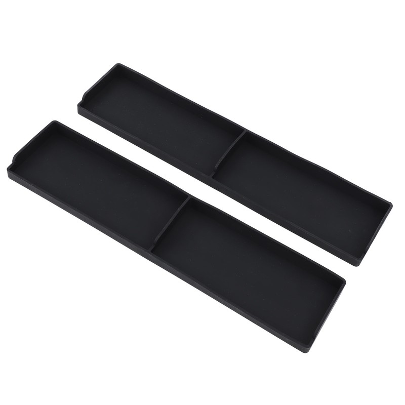 2PCS Stove Top Shelf Silicone Spice Rack Magnetic Back 2