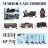 Electric Train Set Steam Train Toys with Remote Control Christmas