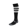 EvoShield Men S Striped Game Socks, Black, Large US