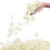 YoungLove 1000 Pcs Non-Woven Artificial Rose Petals Wedding Party Decrorations,Ivory
