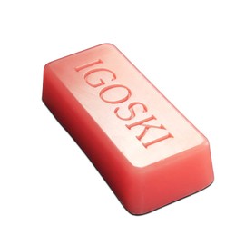 IGOSKI 全温度スキー&スノーボードワックス 180g すべてのテンプレートスキーとスノーボード用 (レッド)
