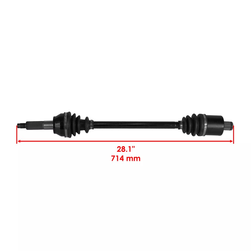 Caltric Rear Left Complete CV Joint Axle for Polaris Ranger