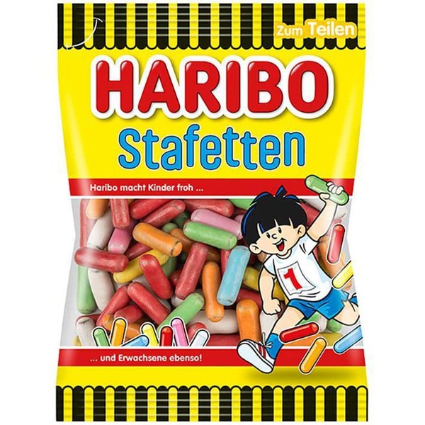 Haribo Stafetten Licorice Candy 175g