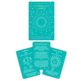 100 Astrology Cards - guides you through how to read your astrology chart and understand its hidden meanings.