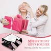 BAOERN 50th Birthday Gift for Her， 1976 Birthday Blanket 50"x60"