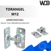 WDB - Heavy Duty Hinges - Gate Hinge with Double-Sided