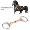 Horse Snaffle,All Purpose Ring Snaffle Bit Stainless Steel Western Bit