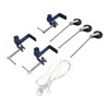 Woodworking Clamp Table Mounting Clamp with Metal Pulleys, Reinforced Bench