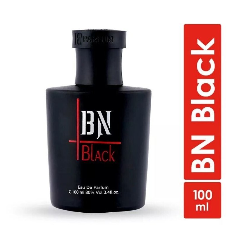 BN Parfums Black Men's Cologne 3.4 Oz EDP Spray by