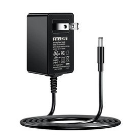 FITE ON UL Listed AC Adapter for Shure PS24 Energy-Efficient Wireless Receiver PS24US Power Cord
