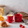 Husfunov Butter Crock with Water Line for Countertop, French Butter