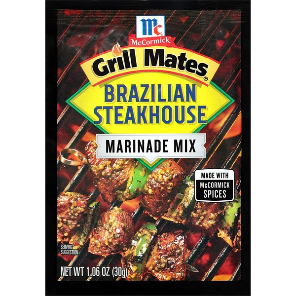 McCormick Grill Mates Brazilian Steakhouse Marinade, 1.06 Ounce