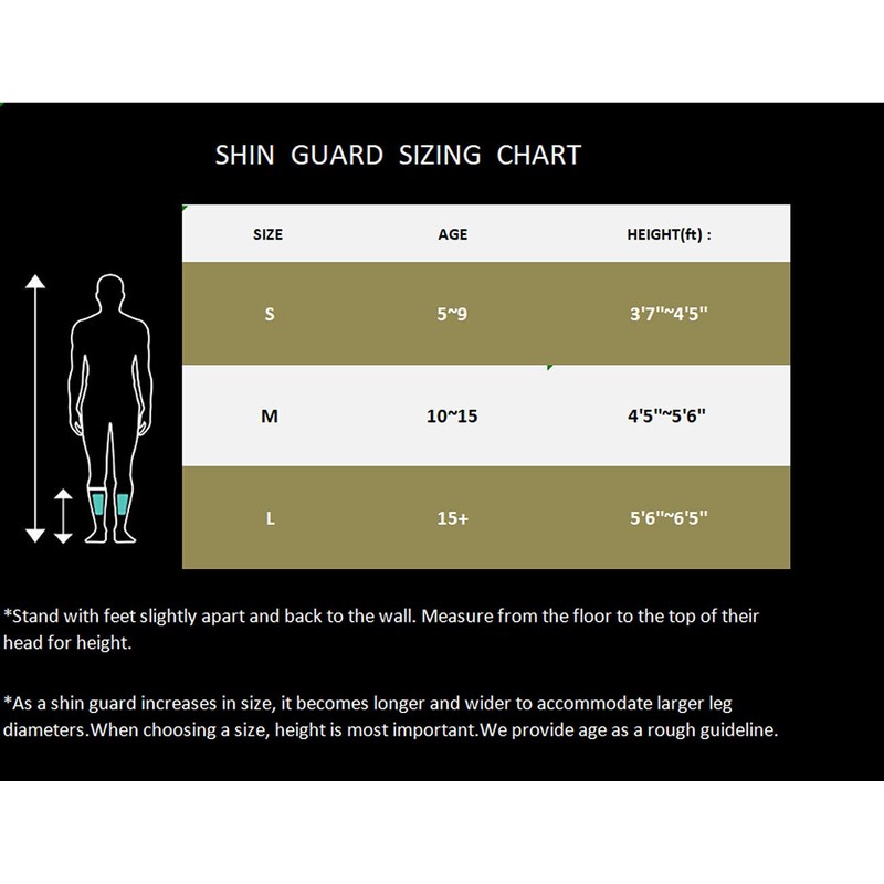 Soccer Football shin Guards with Low-Profile Flexible Super Protection,Great for