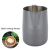 Milk Frothing Pitcher 450ml 201 Stainless Steel Inner Scale Coffee
