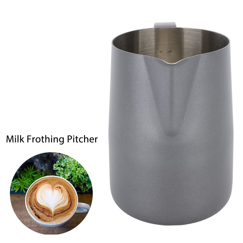Milk Frothing Pitcher 450ml 201 Stainless Steel Inner Scale Coffee