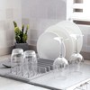 Dish Drying Mat with Rack Water Absorption Folding Design Dish