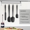 DUFEIMOY Silicone Spatula Set of 5, Rubber Spatulas Silicone Heat